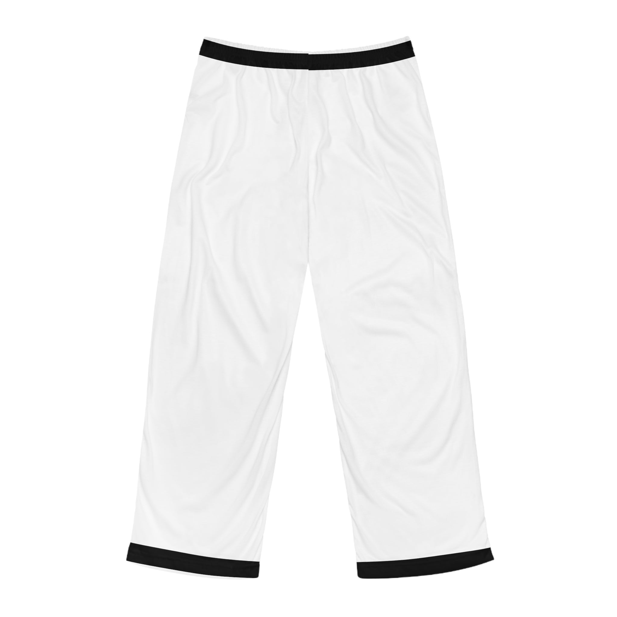 LZYX Men's Black & White Striped Lounge Pajama Pants — Minimal Athletic Sleepwear