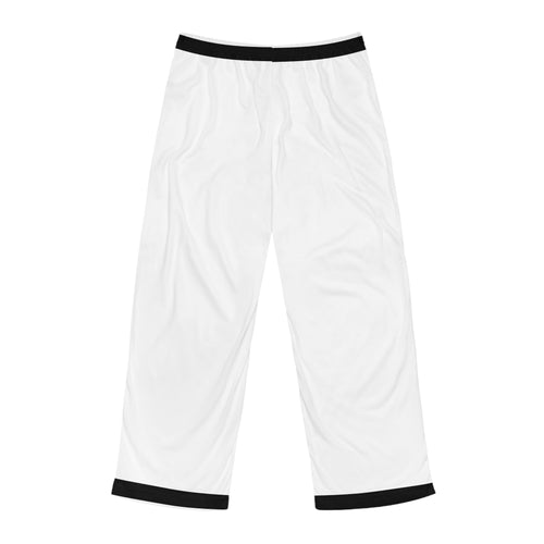 LZYX Men's Black & White Striped Lounge Pajama Pants — Minimal Athletic Sleepwear