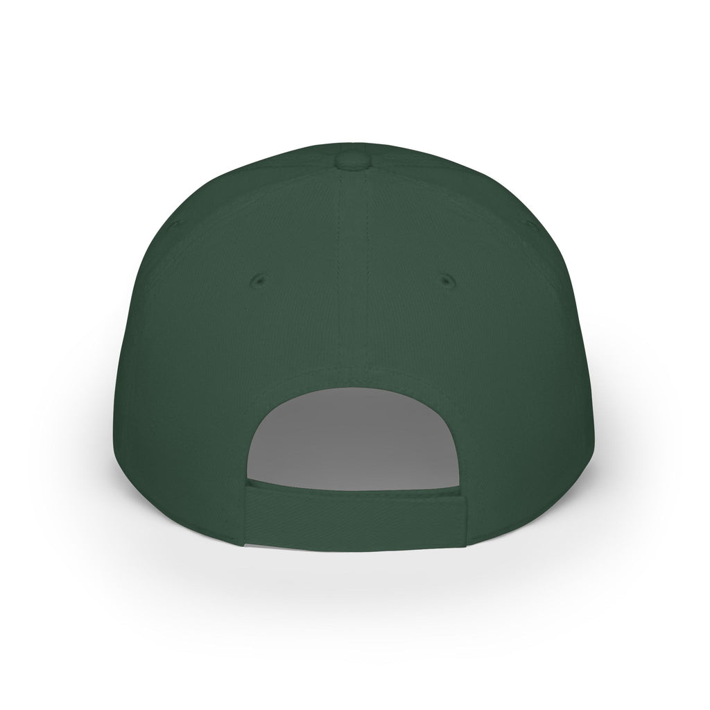 Minimal Monogram 'h LZYX' Low-Profile Baseball Cap
