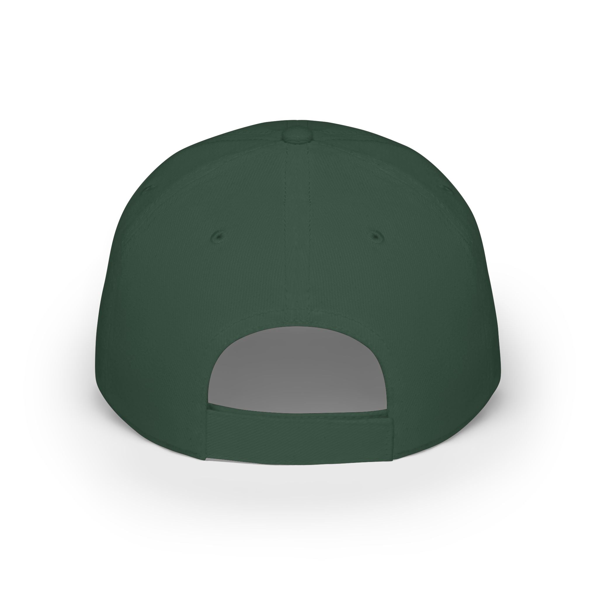 Minimal Monogram 'h LZYX' Low-Profile Baseball Cap