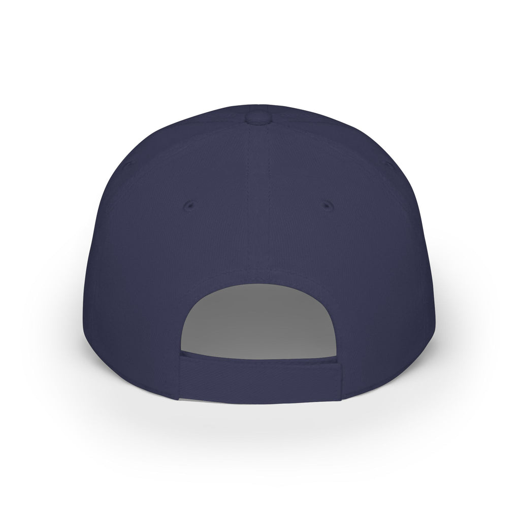 Minimal Monogram 'h LZYX' Low-Profile Baseball Cap